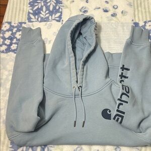 Carhartt Light Blue Pullover Hoodie